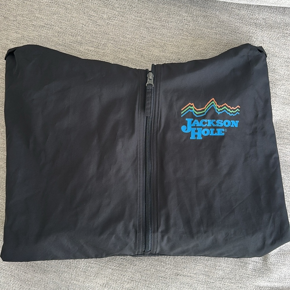 Jackson Hole Vintage Half Zip Hooded Windbreaker Size Large